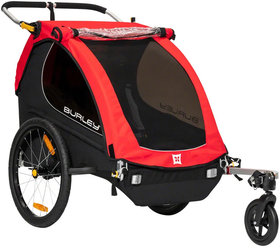 Burley Honey Bee Child Bicycle Trailer Red