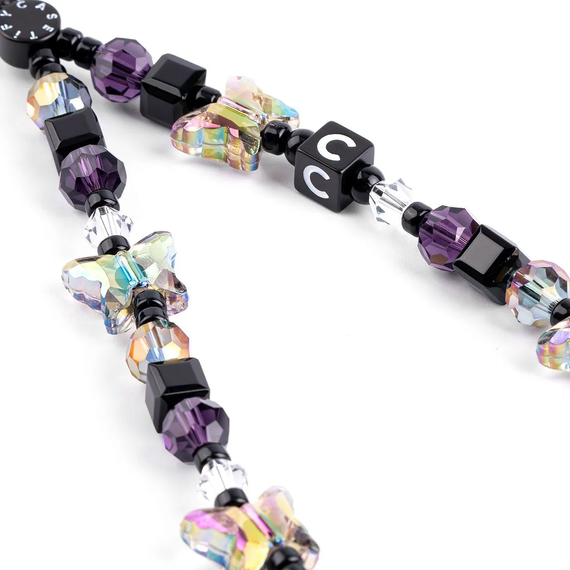 Butterfly Phone Charm - Noir  Aura