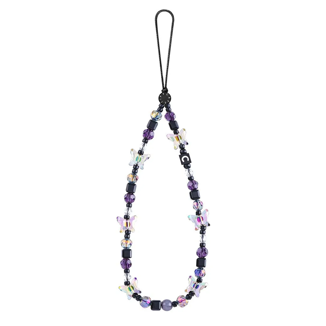 Butterfly Phone Charm - Noir  Aura