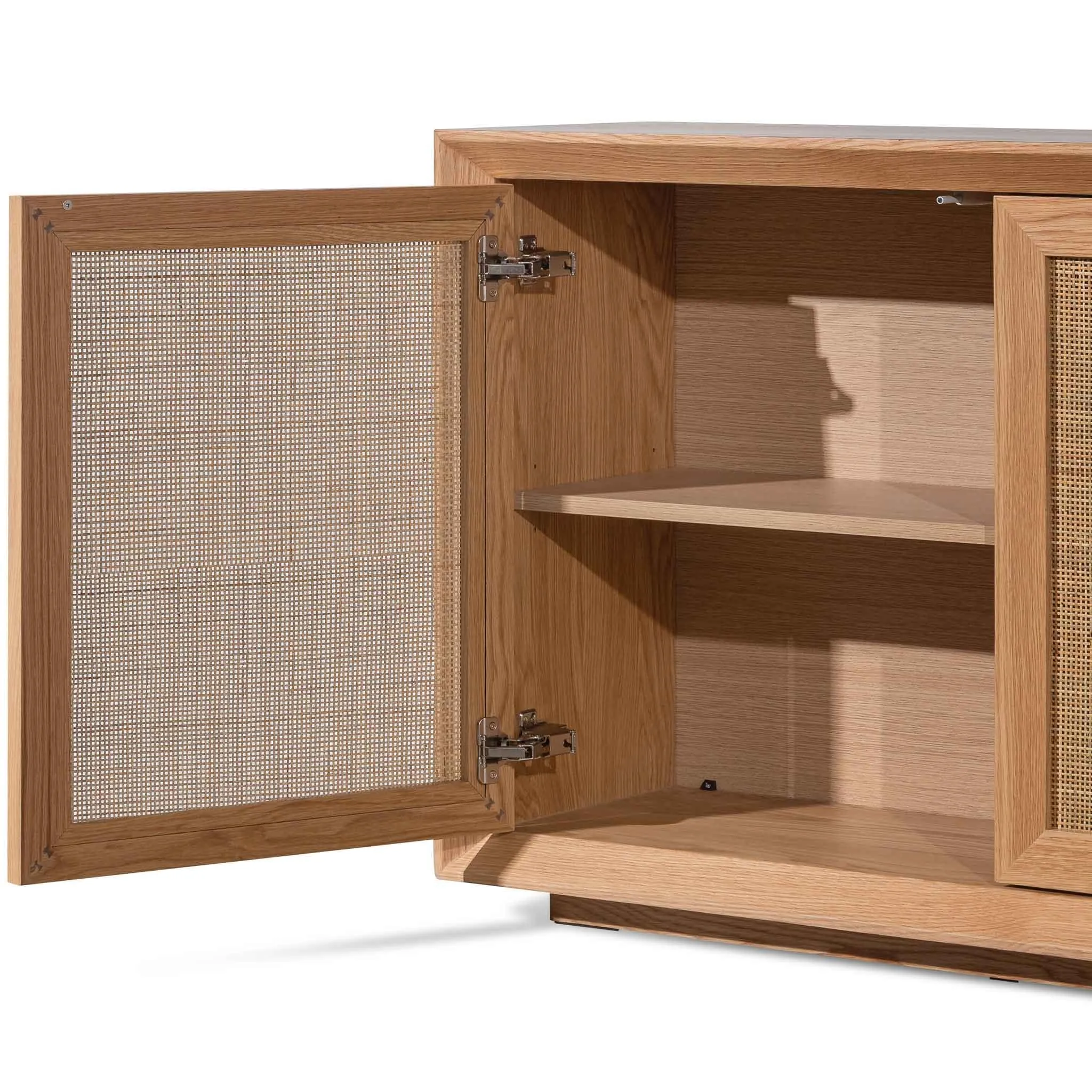 Calibre Rattan Doors 1.8m Buffet Unit - Natural