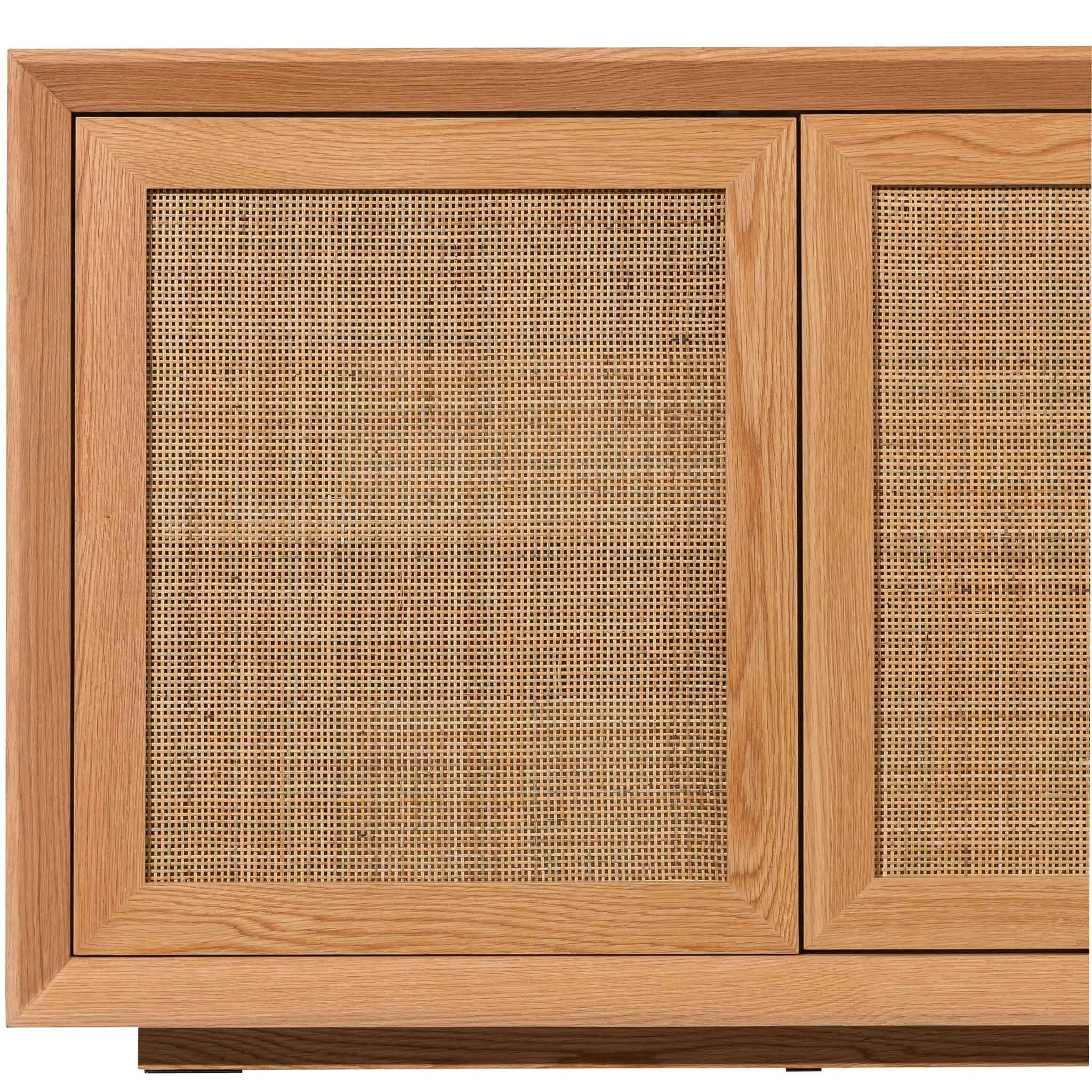 Calibre Rattan Doors 1.8m Buffet Unit - Natural