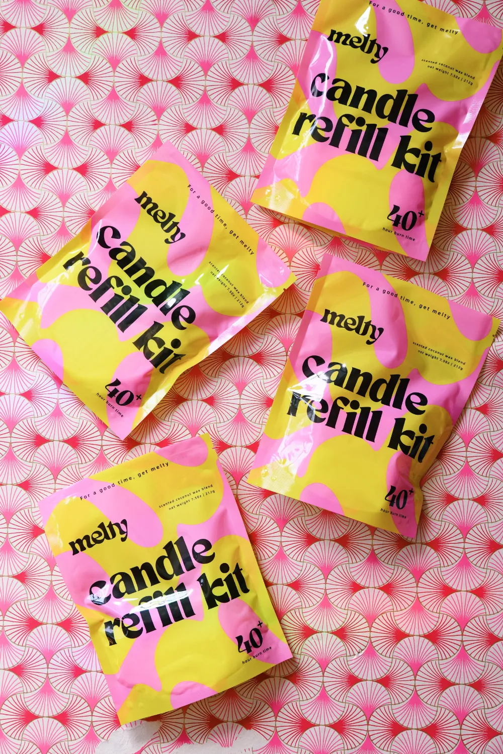 Candle Refill Kit - Eucalyptus, Spearmint & Cucumber Scent | Clean, Fresh Fragrance