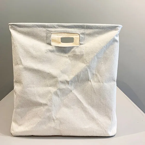 Canvas Rectangular Basket