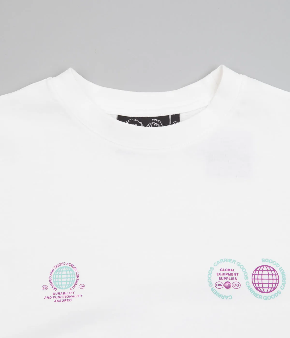 Carrier Goods Logo T-Shirt - White