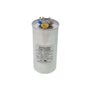 Carrier P291-7054R 440 VAC 70/5 MFD Round Dual Run Capacitor