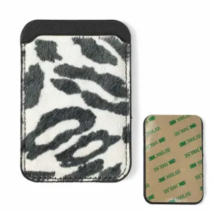 Cell Phone Stick On Card Wallet NC Grey (1 units)
