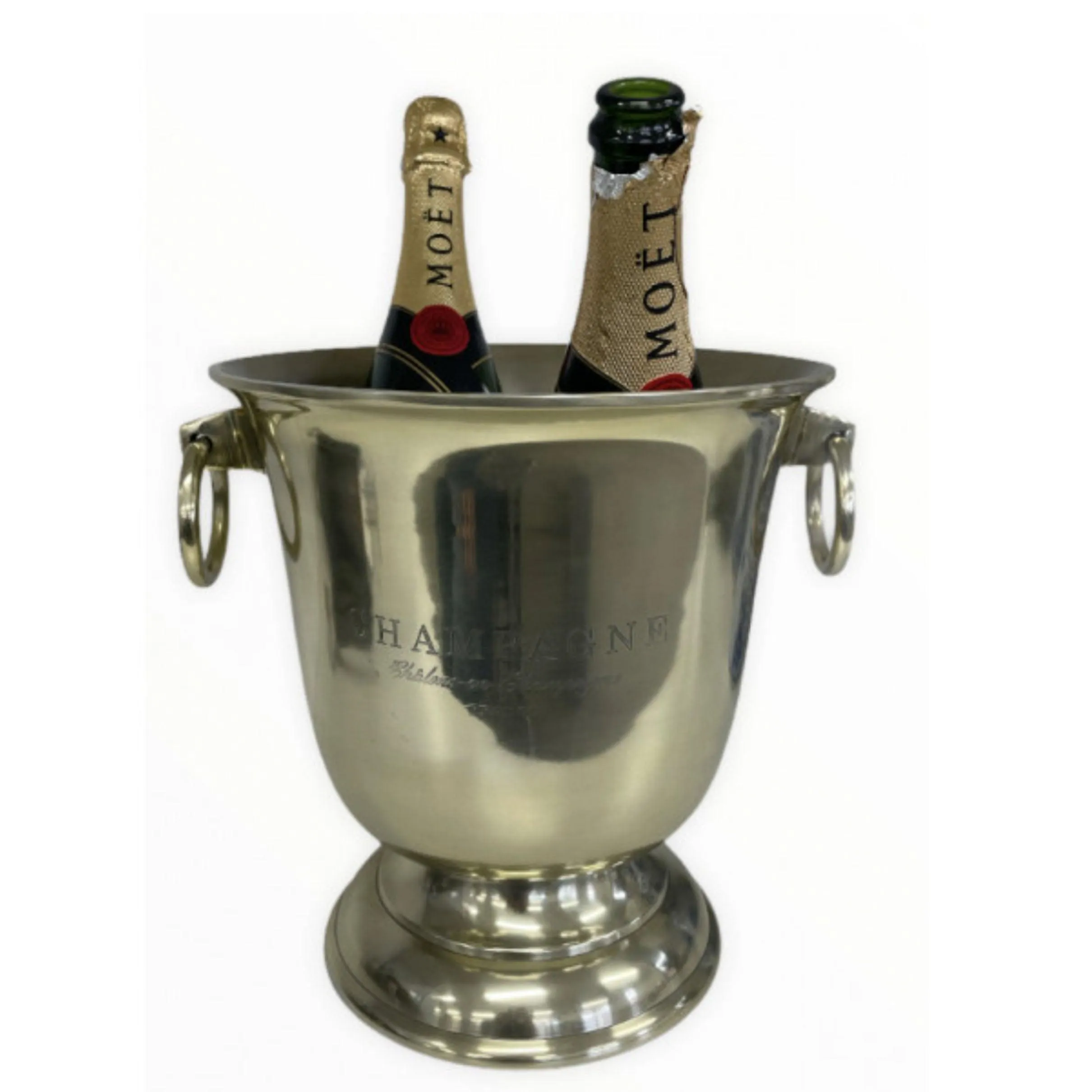 Champagne Bucket Footed | Gold