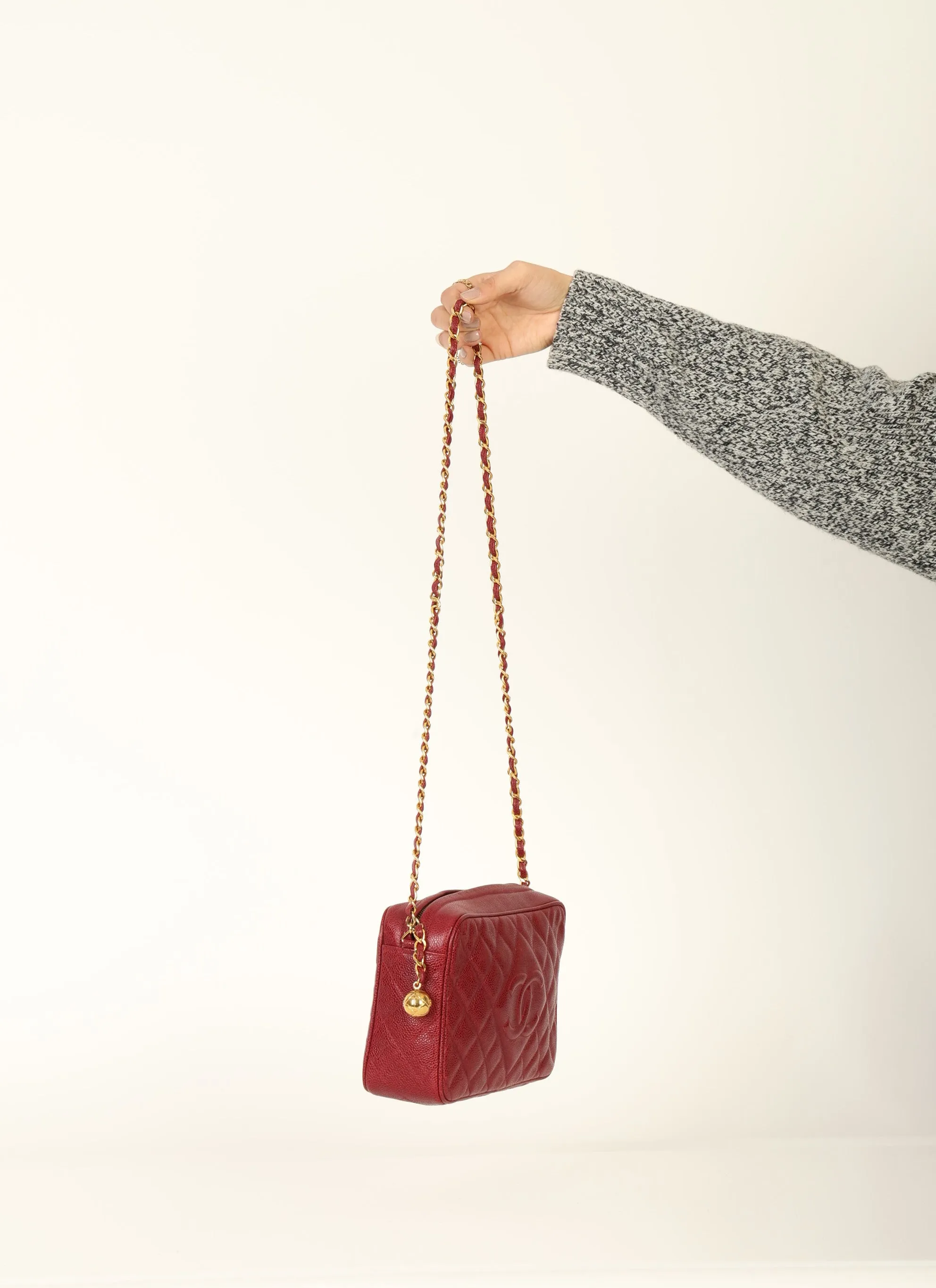 Chanel 1994 Caviar Timeless Camera Bag