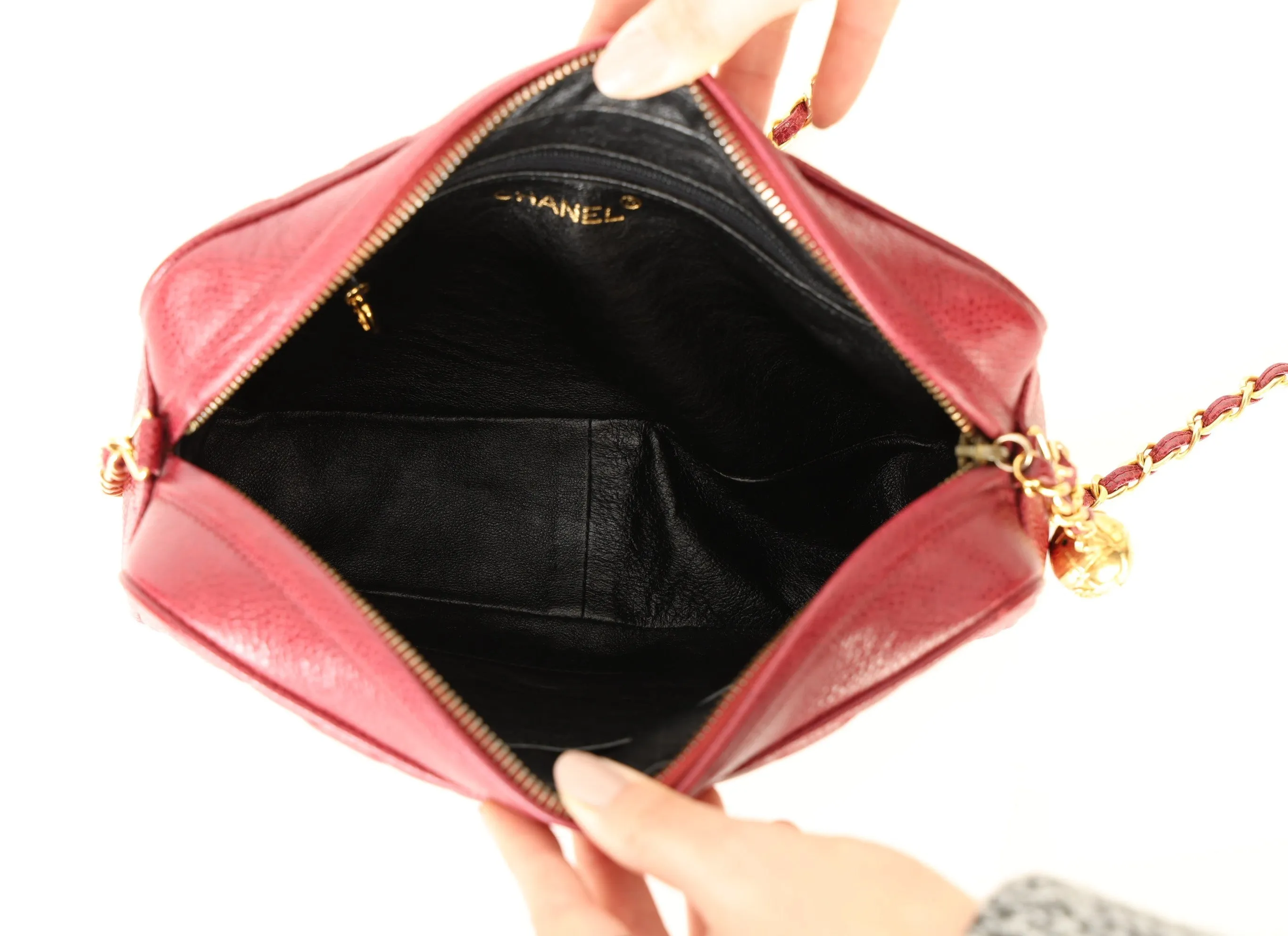 Chanel 1994 Caviar Timeless Camera Bag