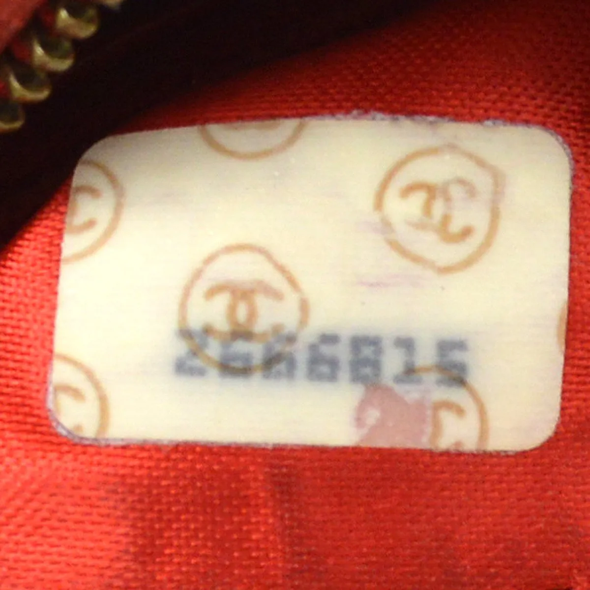 CHANEL 1994 Pocket Camera Bag Mini Red Caviar 41117