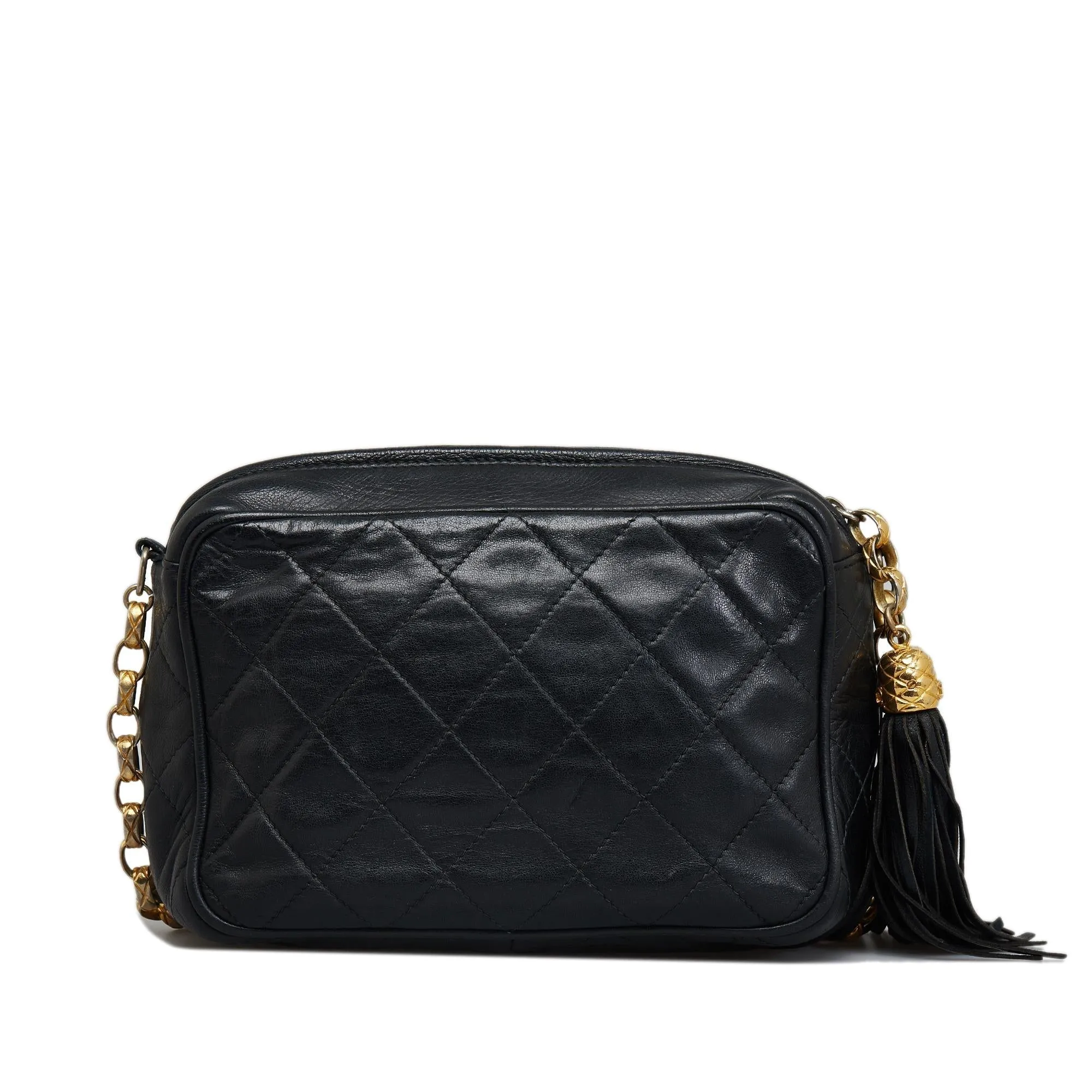 Chanel CC Matelasse Tassel Camera Bag (SHG-Y2qSSV)