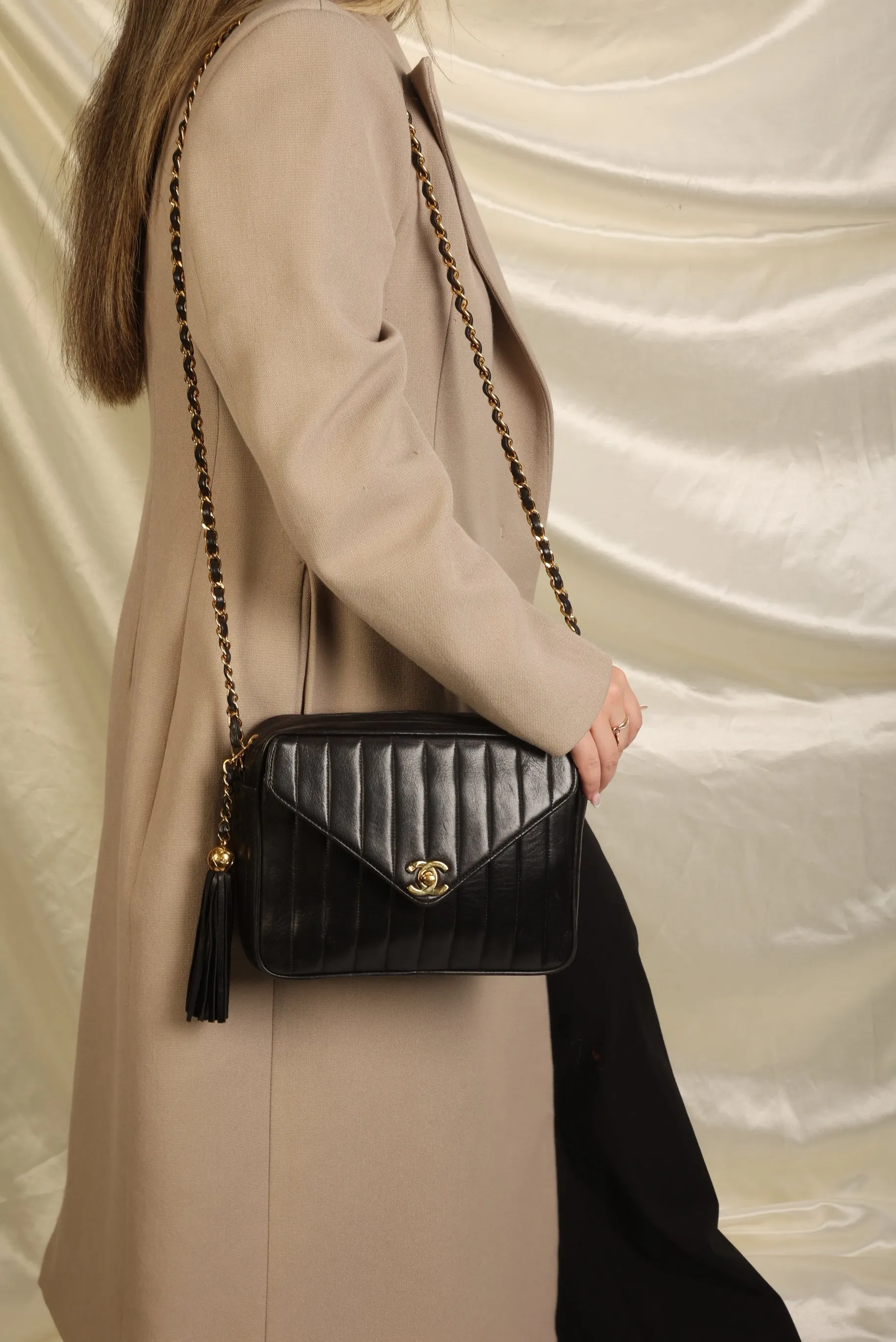 Chanel Lambskin Vertical Camera Bag