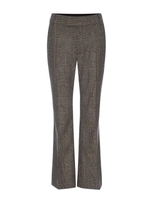 CHECK ANKLE TROUSER 072024