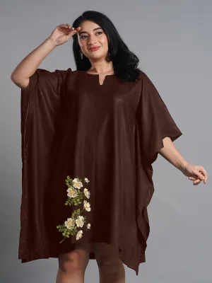Coffee Rayon Kaftan - be unique
