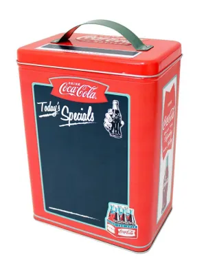 Coke Tall Tin Chalkboard