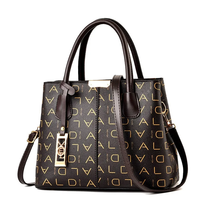 Color Block Full Capacity Bag