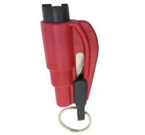 Color: yellow - 3 in 1 Emergency Mini Hammer Safety Auto Car