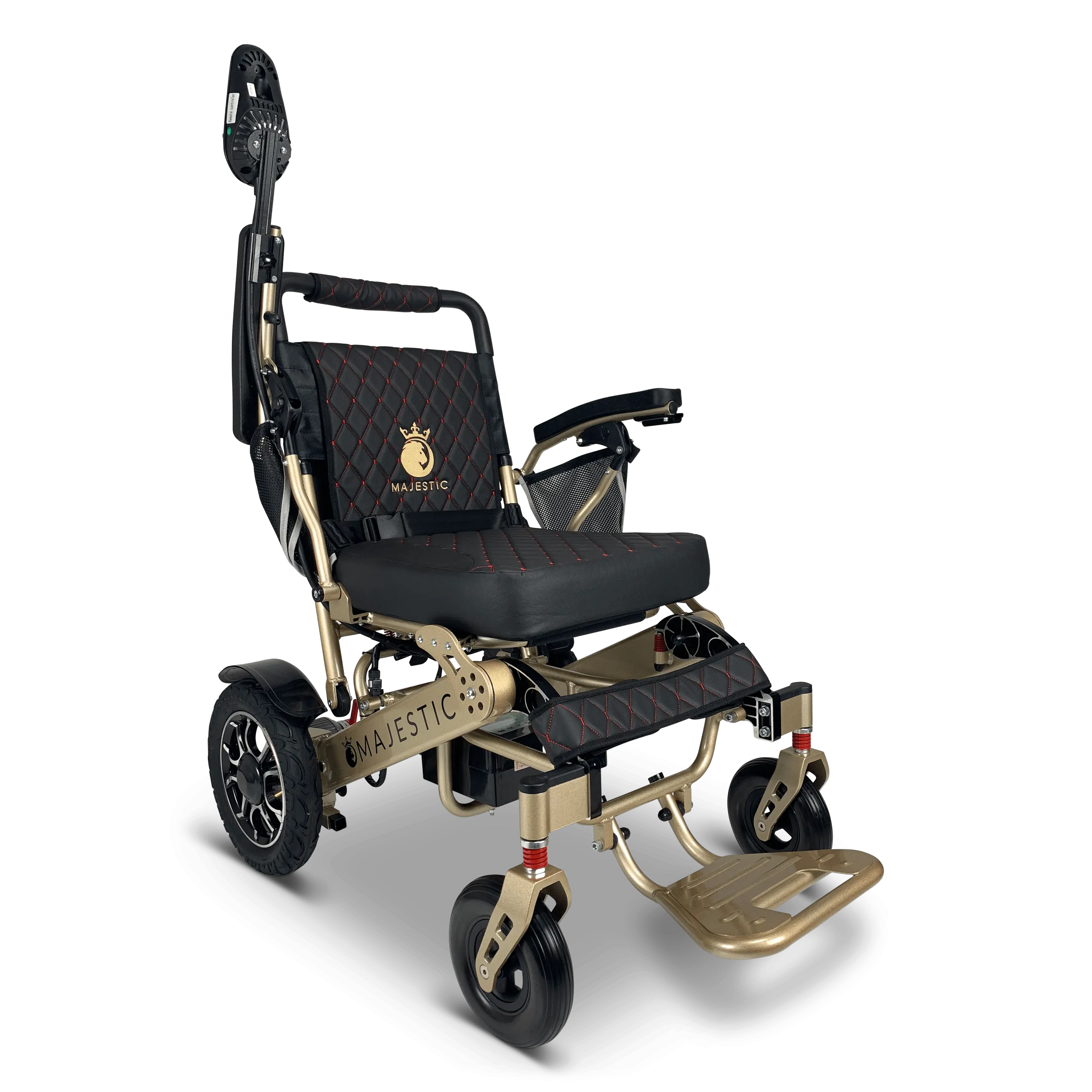 ComfyGo Majestic IQ-7000 Remote Controlled Electric Wheelchair With Optional Auto Fold