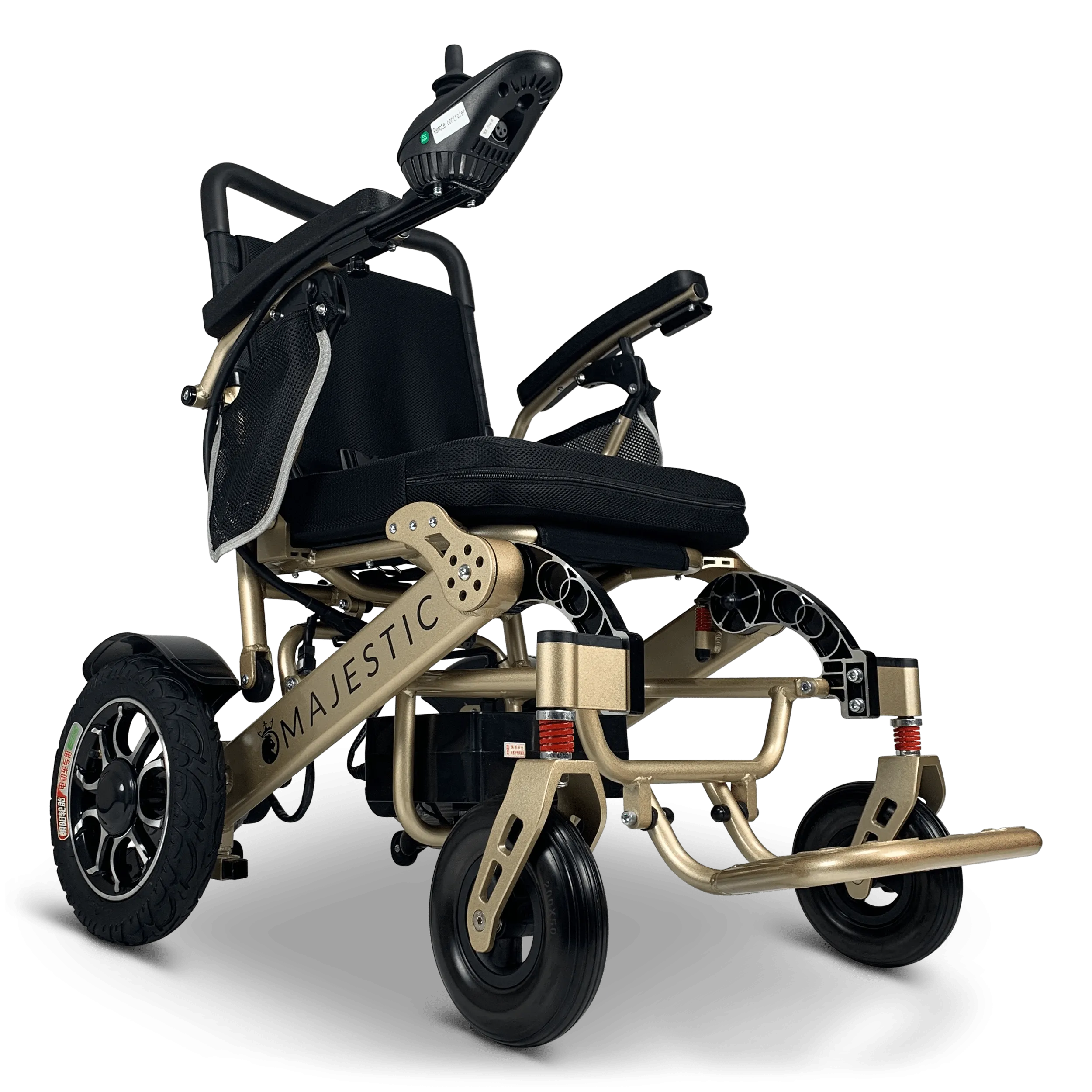 ComfyGo Majestic IQ-7000 Remote Controlled Electric Wheelchair With Optional Auto Fold