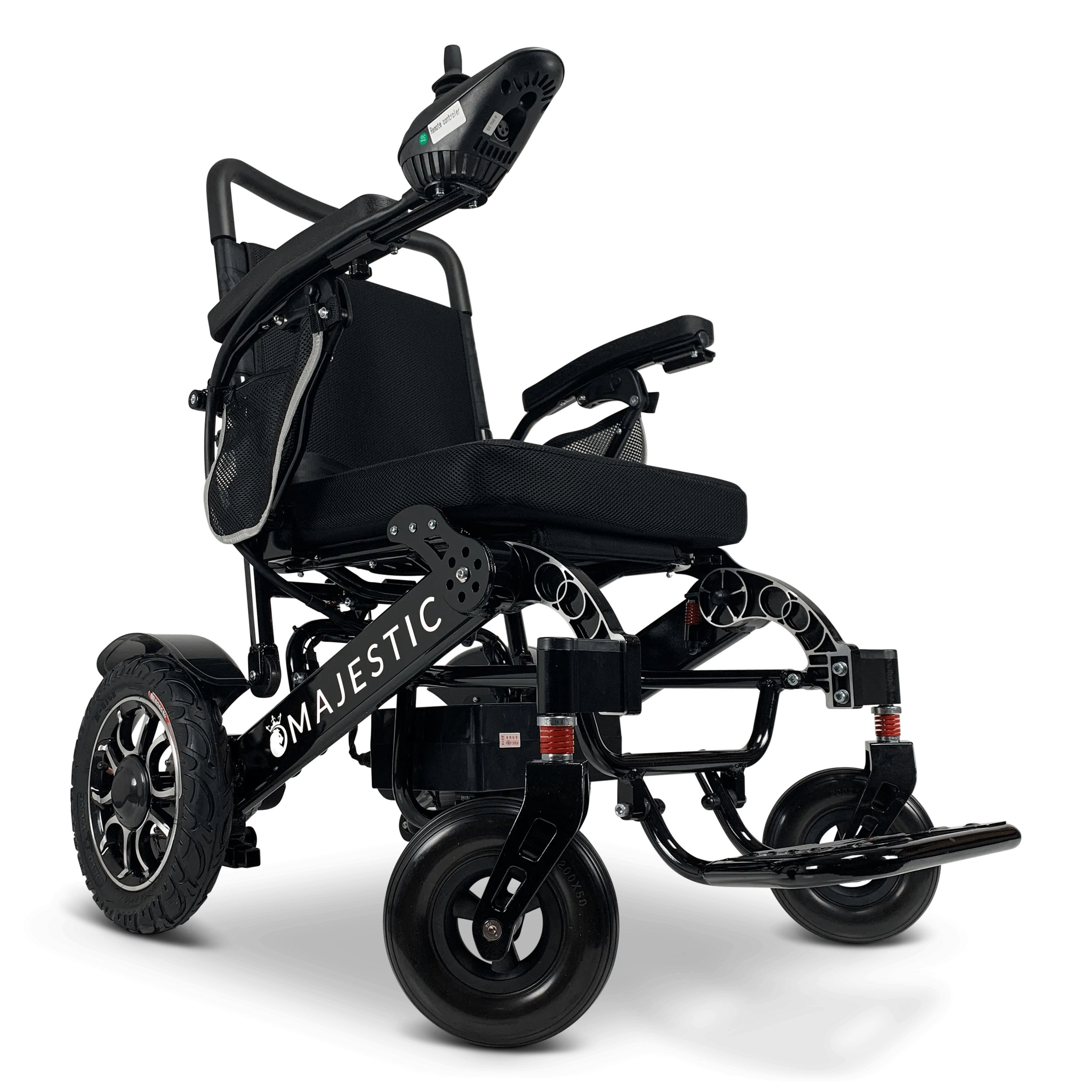 ComfyGo Majestic IQ-7000 Remote Controlled Electric Wheelchair With Optional Auto Fold