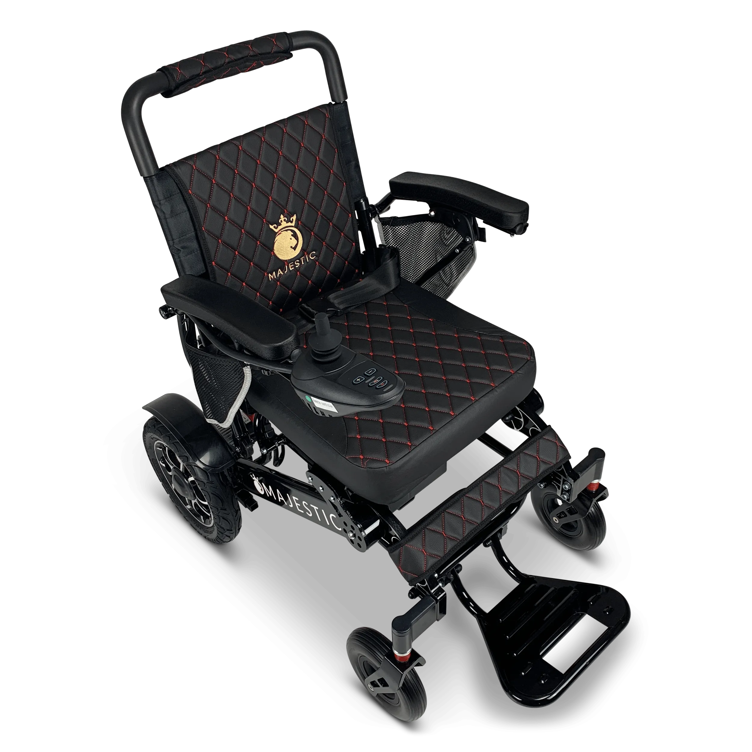 ComfyGo Majestic IQ-7000 Remote Controlled Electric Wheelchair With Optional Auto Fold