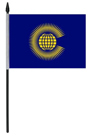 Commonwealth Cloth Table Flag - 4" x 6"