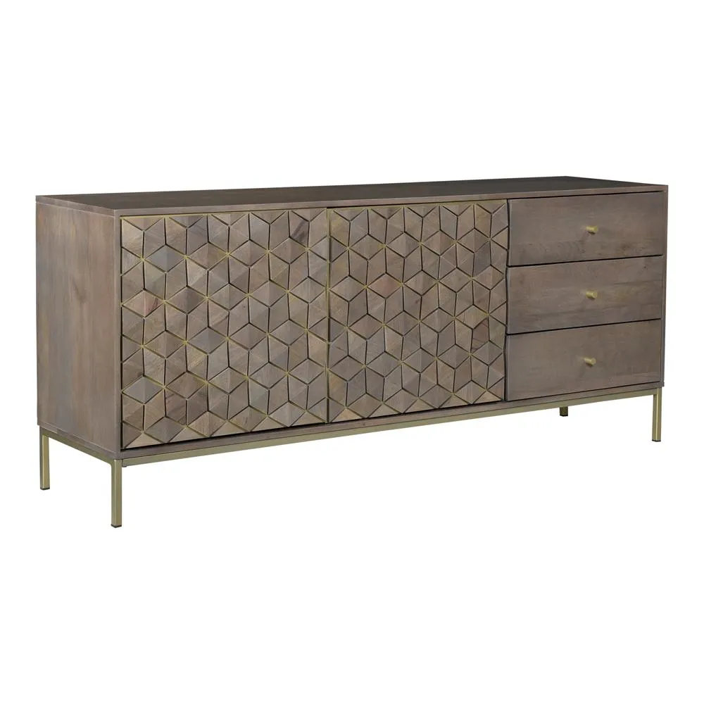 CorollaModern Luxury Unique Sideboard Buffet Cabinet