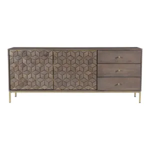 CorollaModern Luxury Unique Sideboard Buffet Cabinet