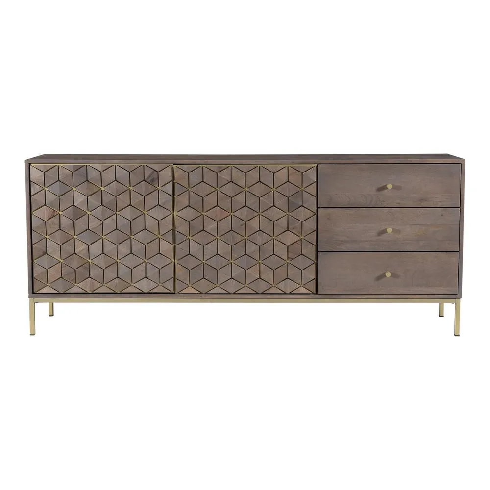 CorollaModern Luxury Unique Sideboard Buffet Cabinet