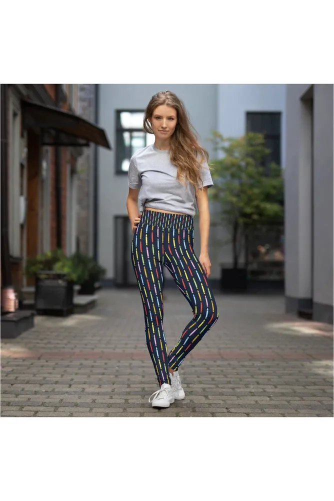 Crayons Yoga Leggings