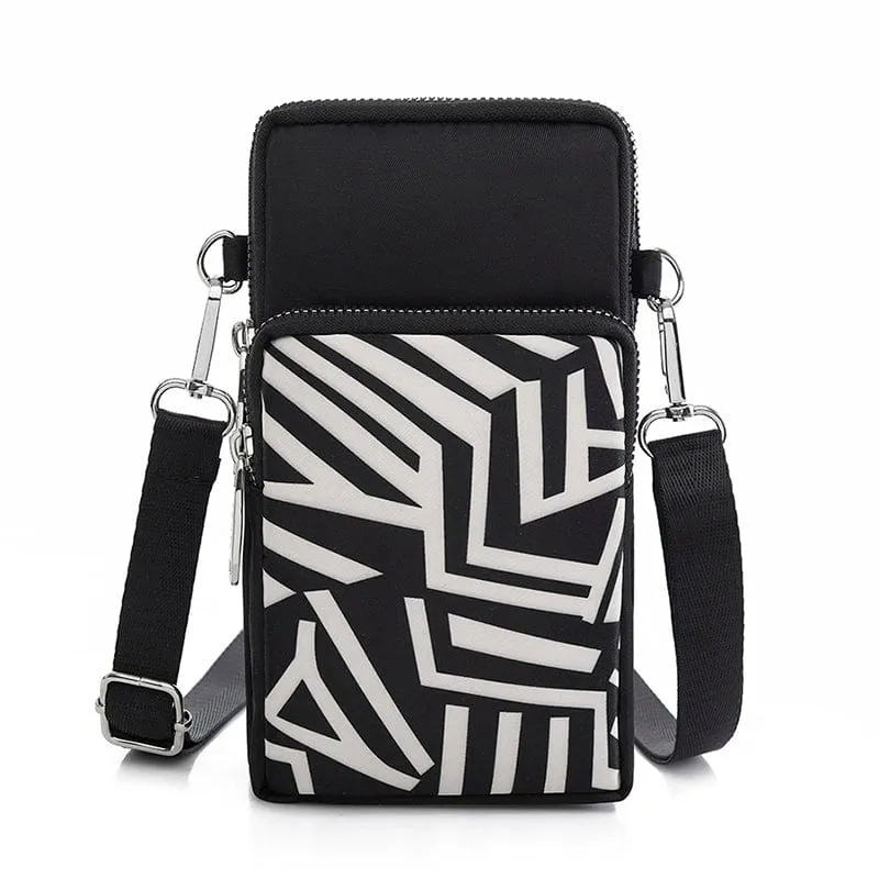 Crossbody Shoulder bag Walking Mini Halterneck Mobile Phone Bag