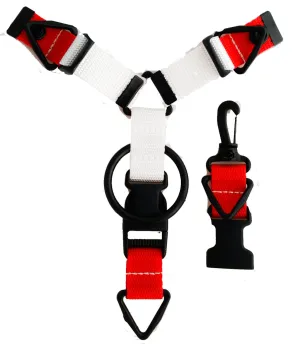 Custom Accessory Hanger - Red & White