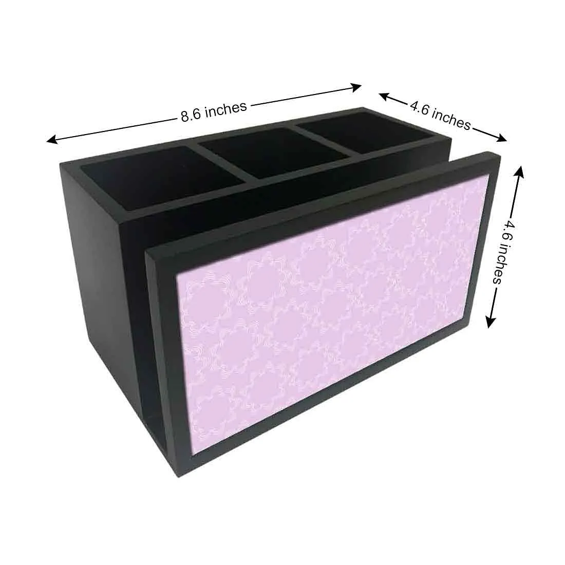 Cutlery Tissue Holder Napkin Stand -  Purple Star Pattern