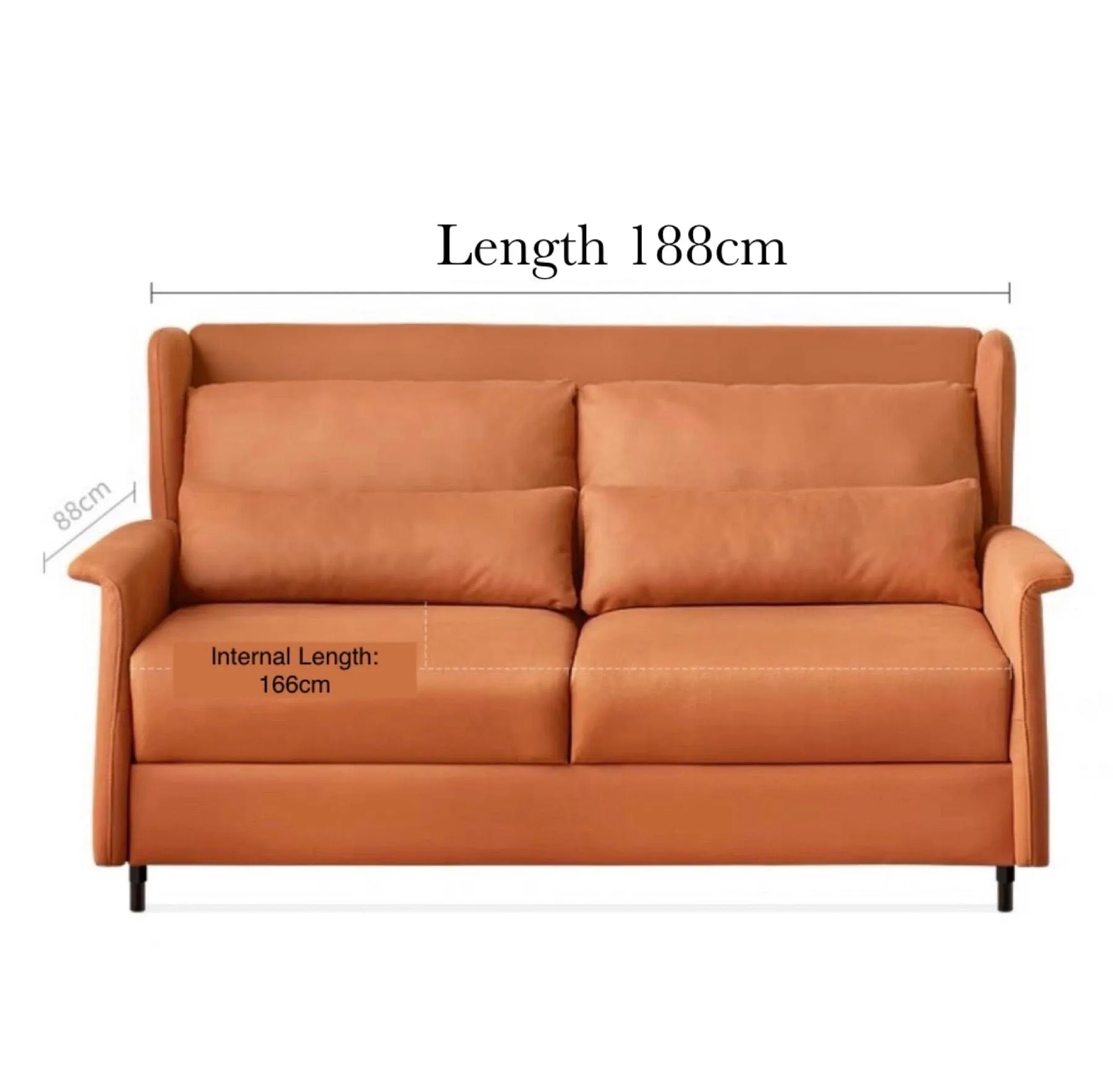 Cyprus Foldable Sofa Bed with Mattress