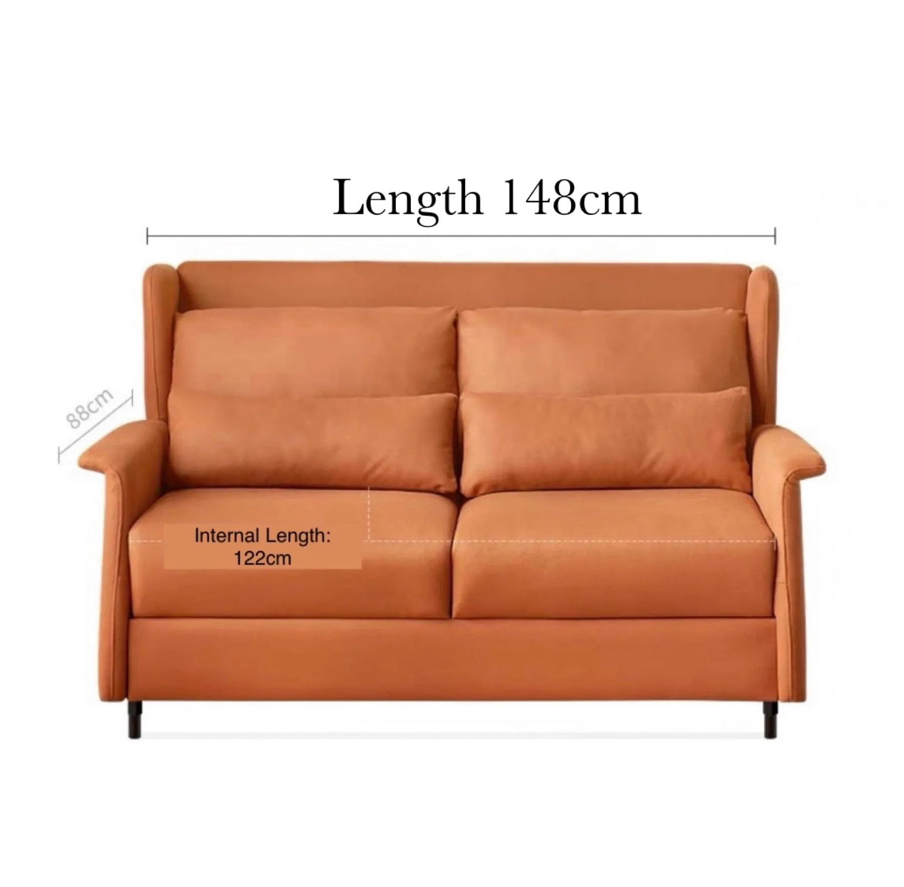 Cyprus Foldable Sofa Bed with Mattress