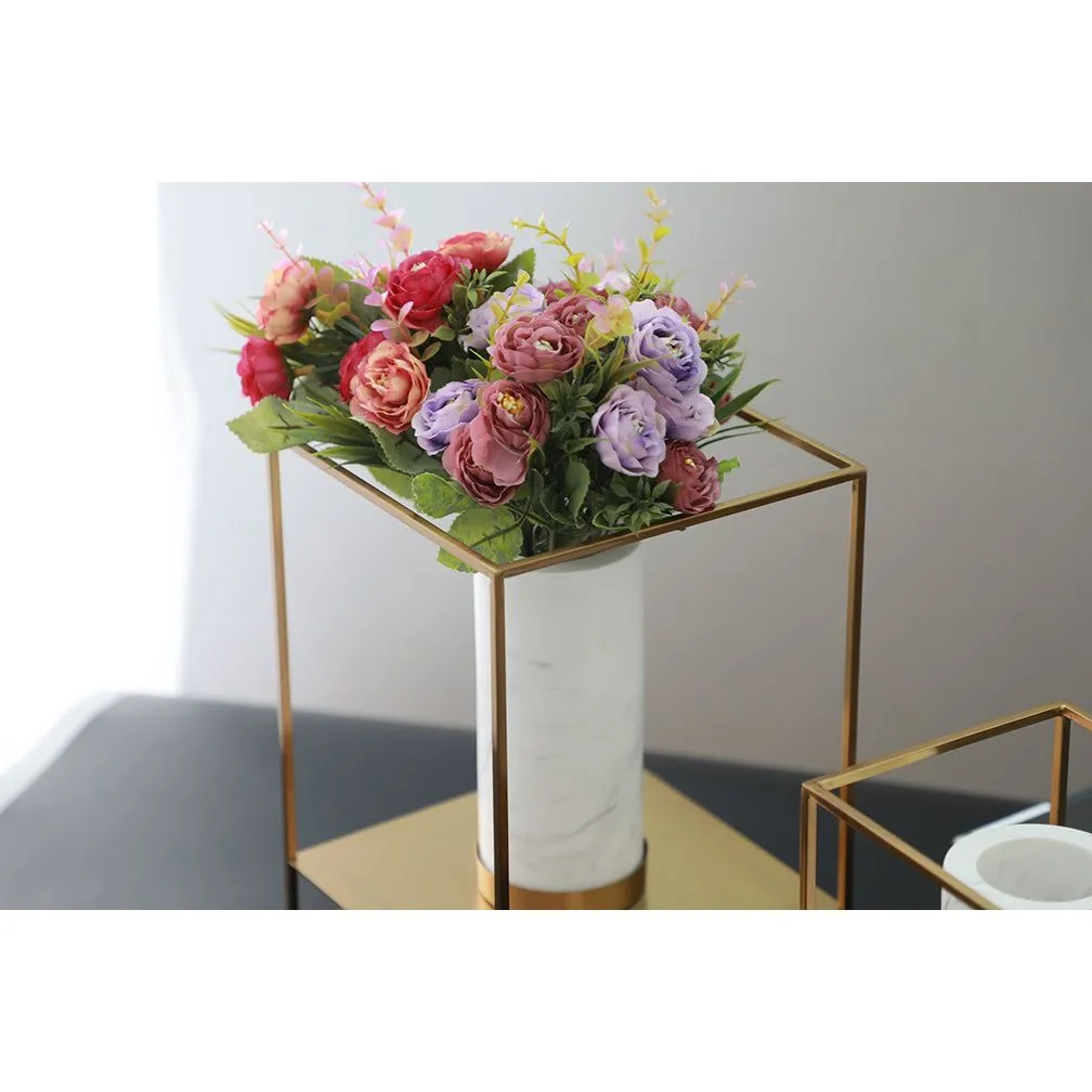 DECORATIVE CANDLE HOLDER - SET OF TWO