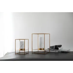 DECORATIVE CANDLE HOLDER - SET OF TWO