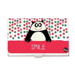 Designer Visiting Card Holder Nutcase - Loving Panda