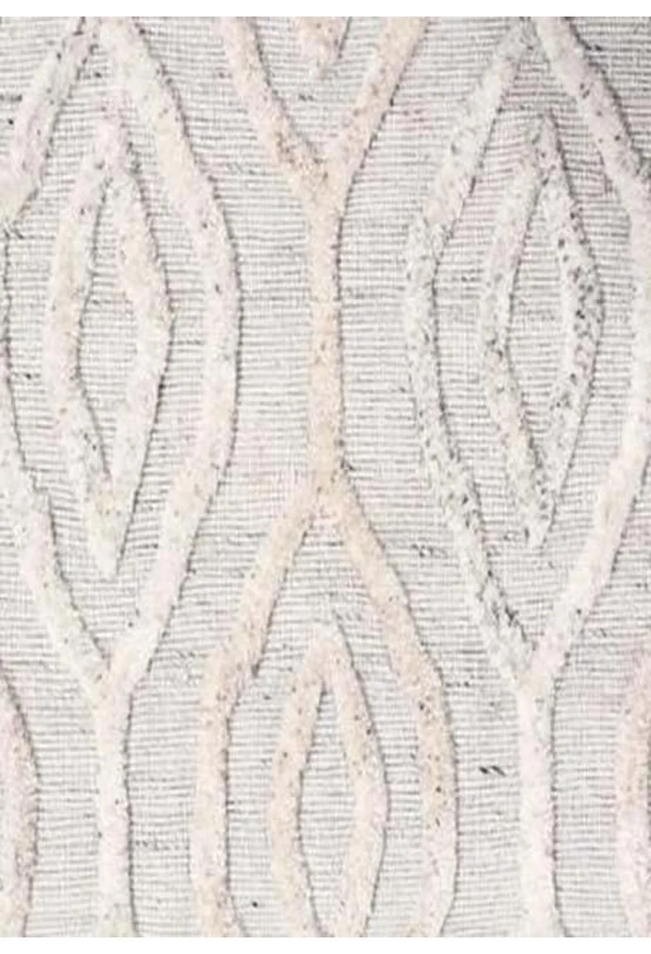 Diamond Rug White