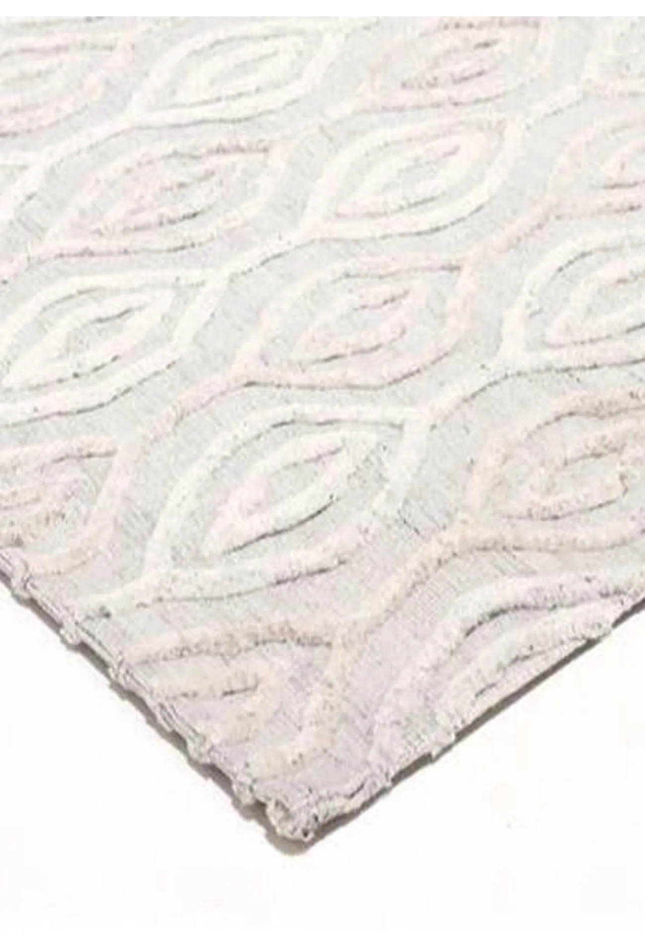 Diamond Rug White