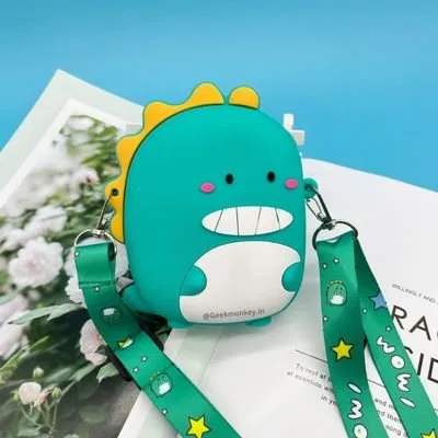 Dinosaur Crossbody Coin Case