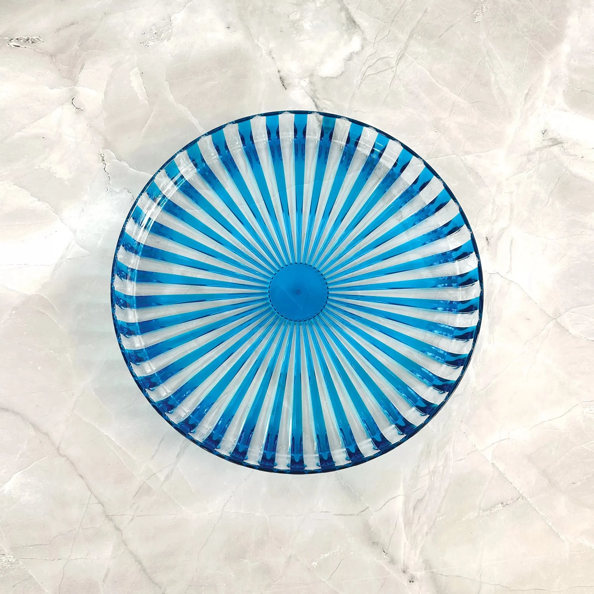 Dolcevita Round Tray Blue