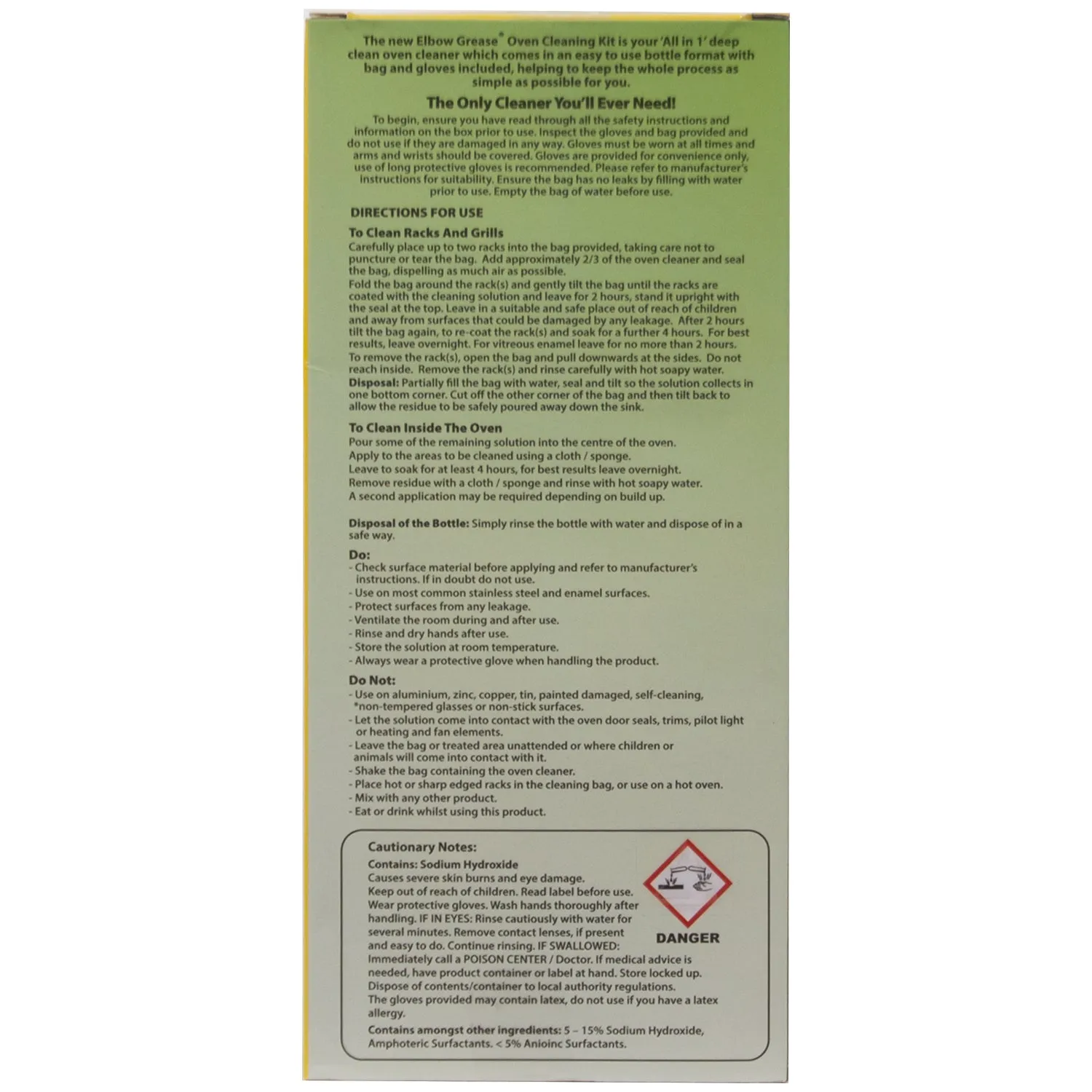 Elbow Grease Cleaning Kit 500ml