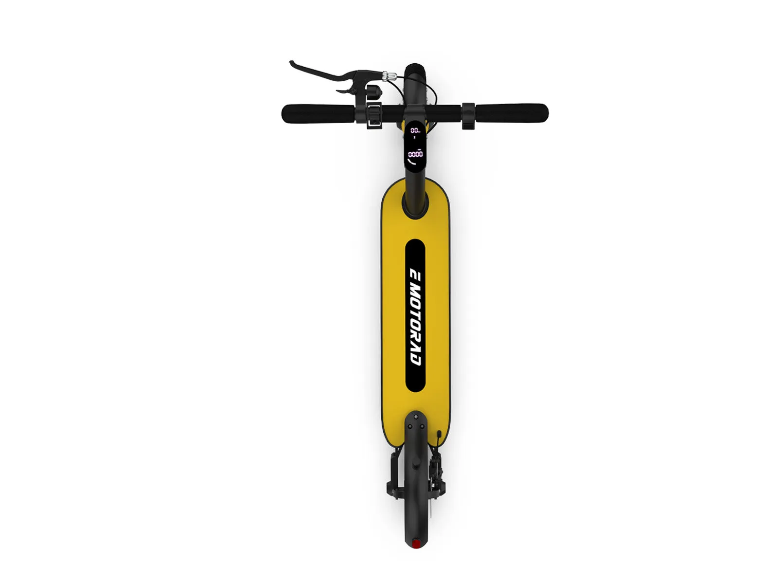 EMotorad Lil E Foldable Electric Kick Scooter, Yellow - Ride On Toy for Ages 12 Years and Above