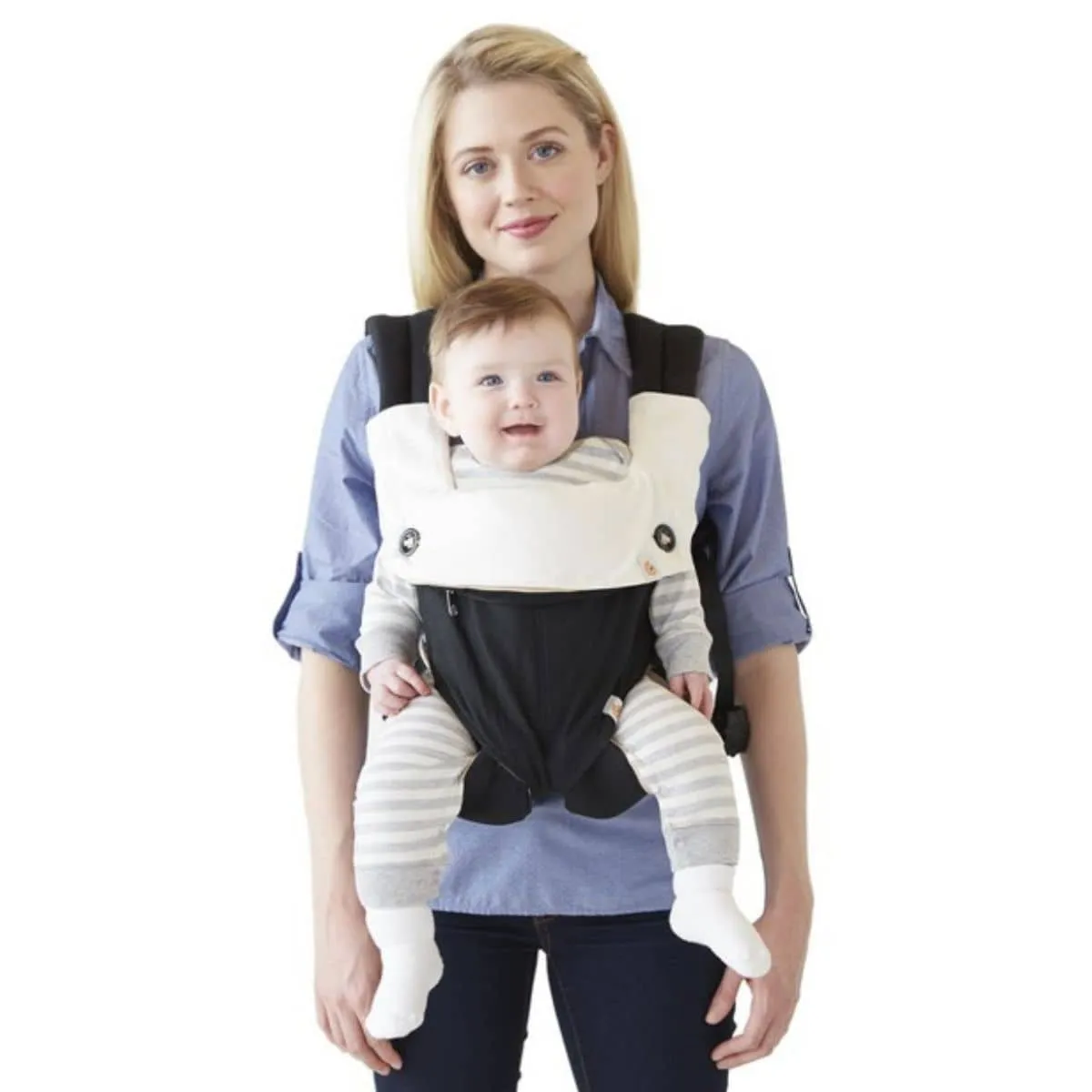 Ergobaby Carrier Teething Pad and Bib - Natural