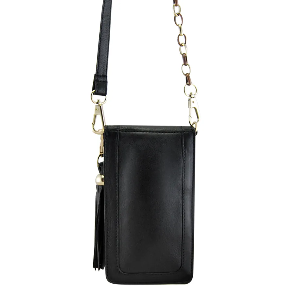 Eva Phone Bag | Black
