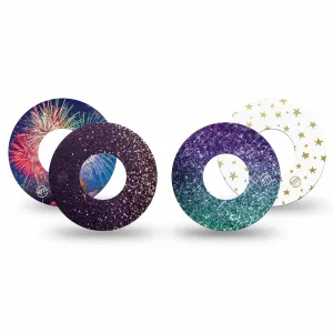 ExpressionMed Celebrations Variety 4 Pack Freestyle Libre 2