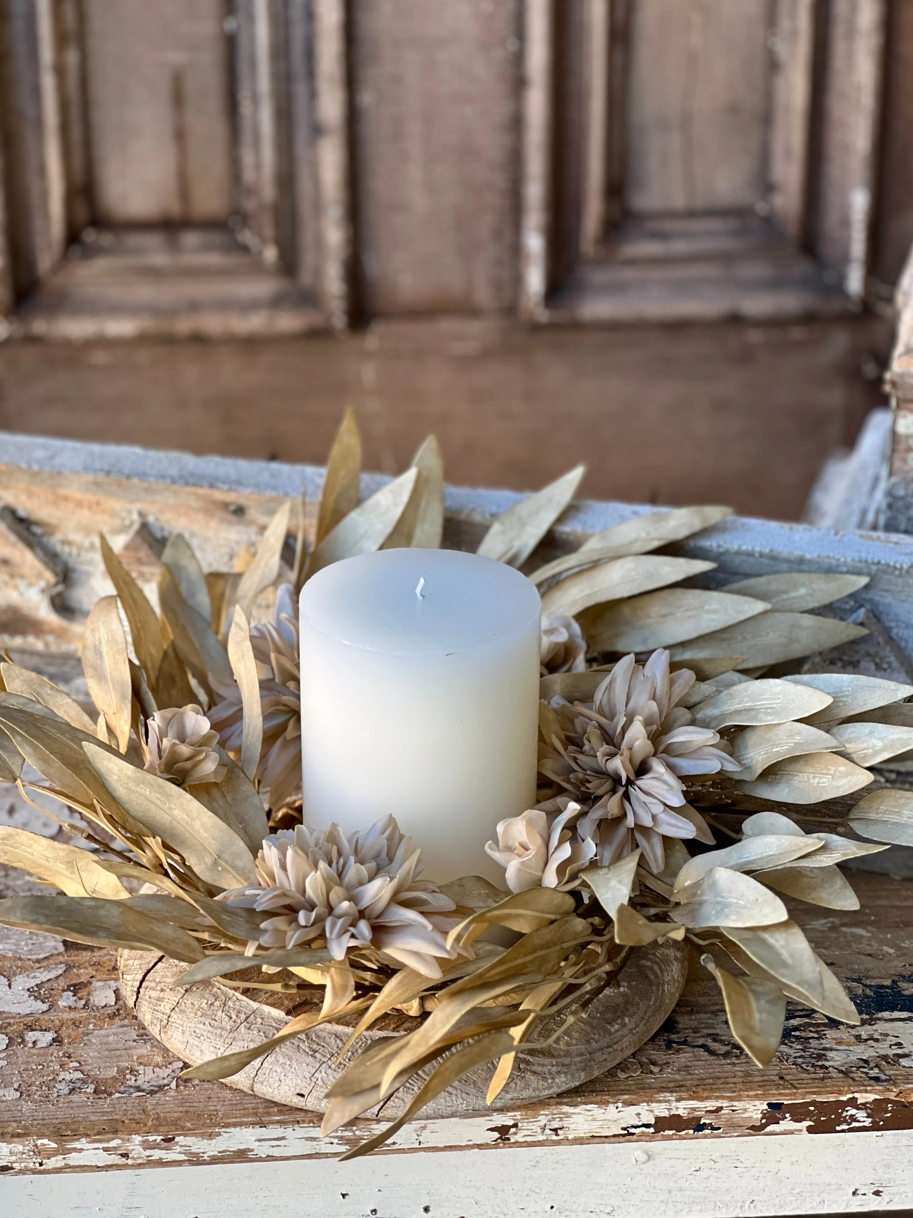 Fairfax Fields Candle Ring | 15"