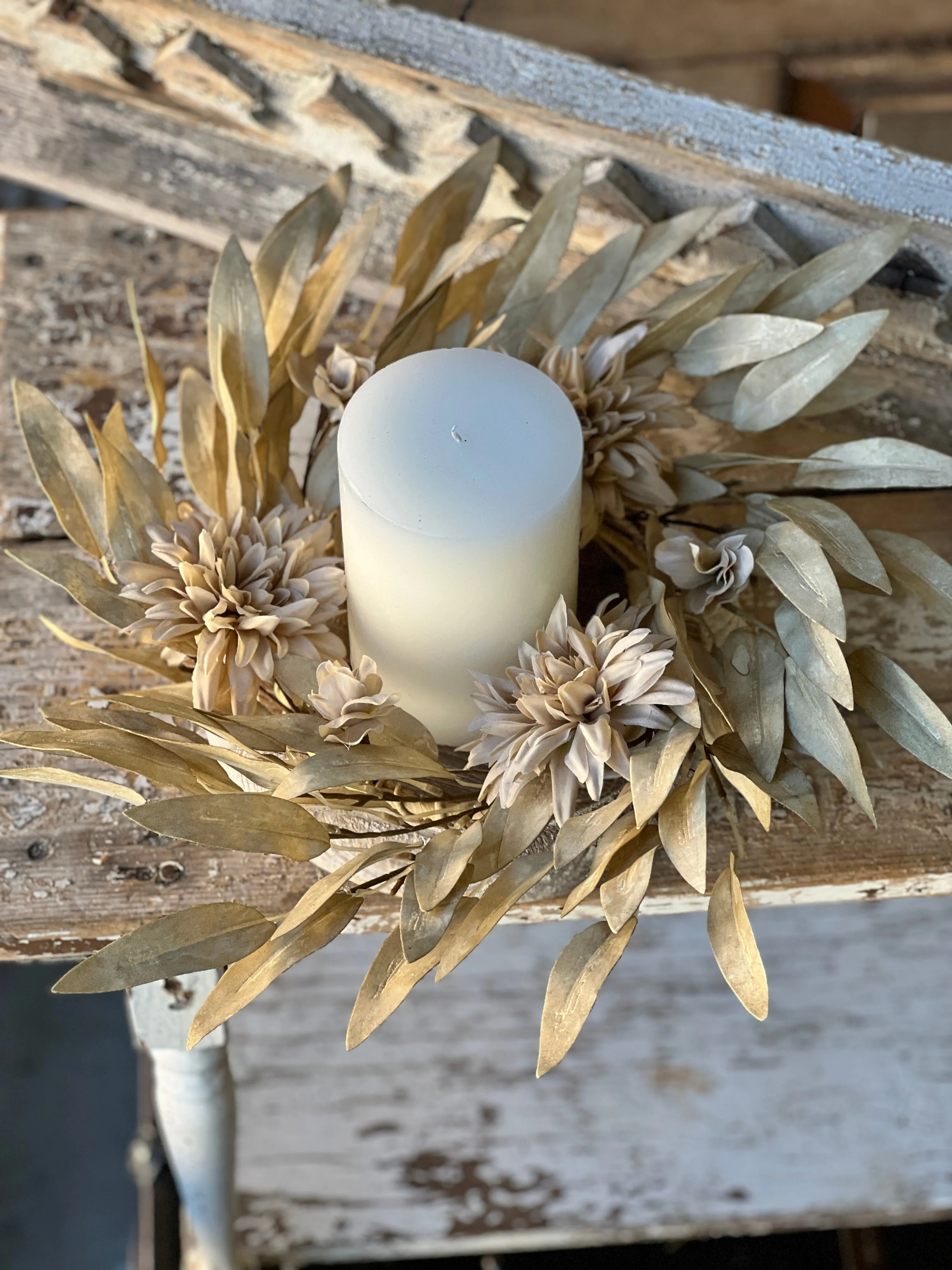 Fairfax Fields Candle Ring | 15"