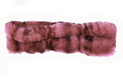 FAUX FUR EAR/NECK COZY 111824